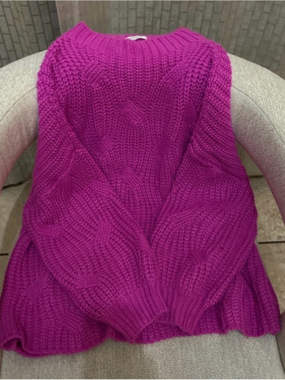 Cozy Cable-Knit Sweater in
